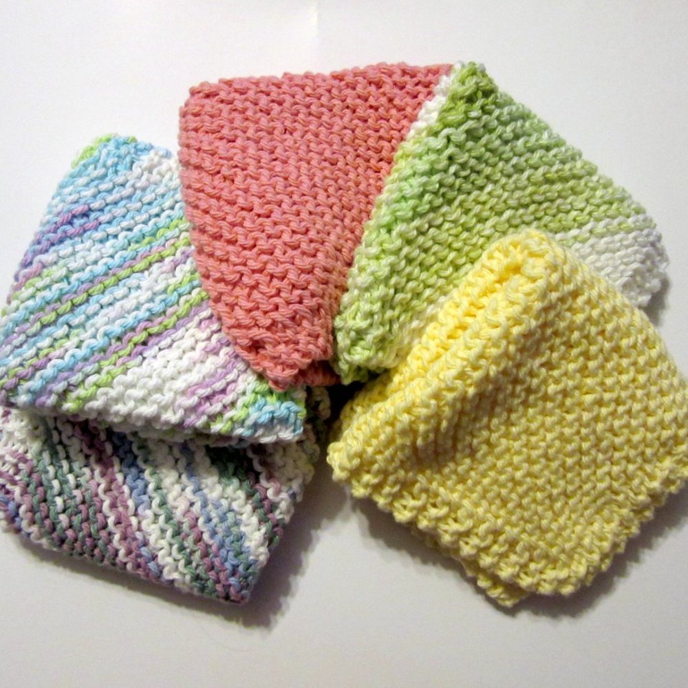 Set of 3- 100% Cotton Dishcloth or Washclo…